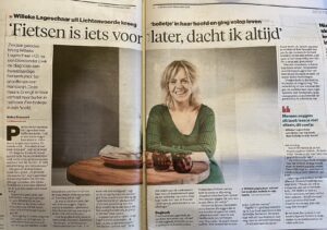 willeke lageschaar in de Gelderlander